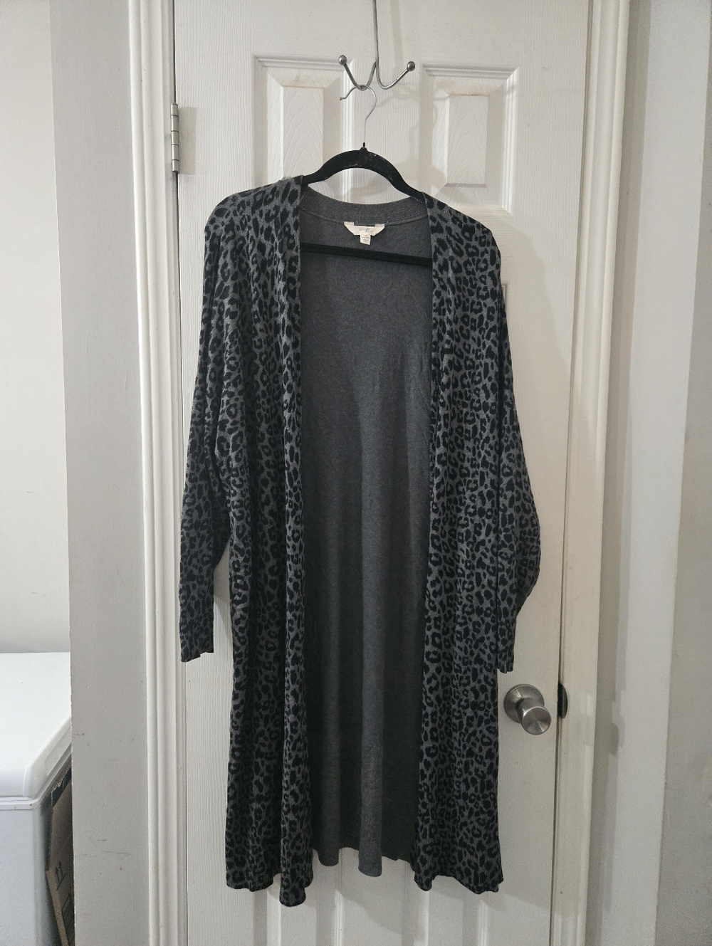 2x knit long duster